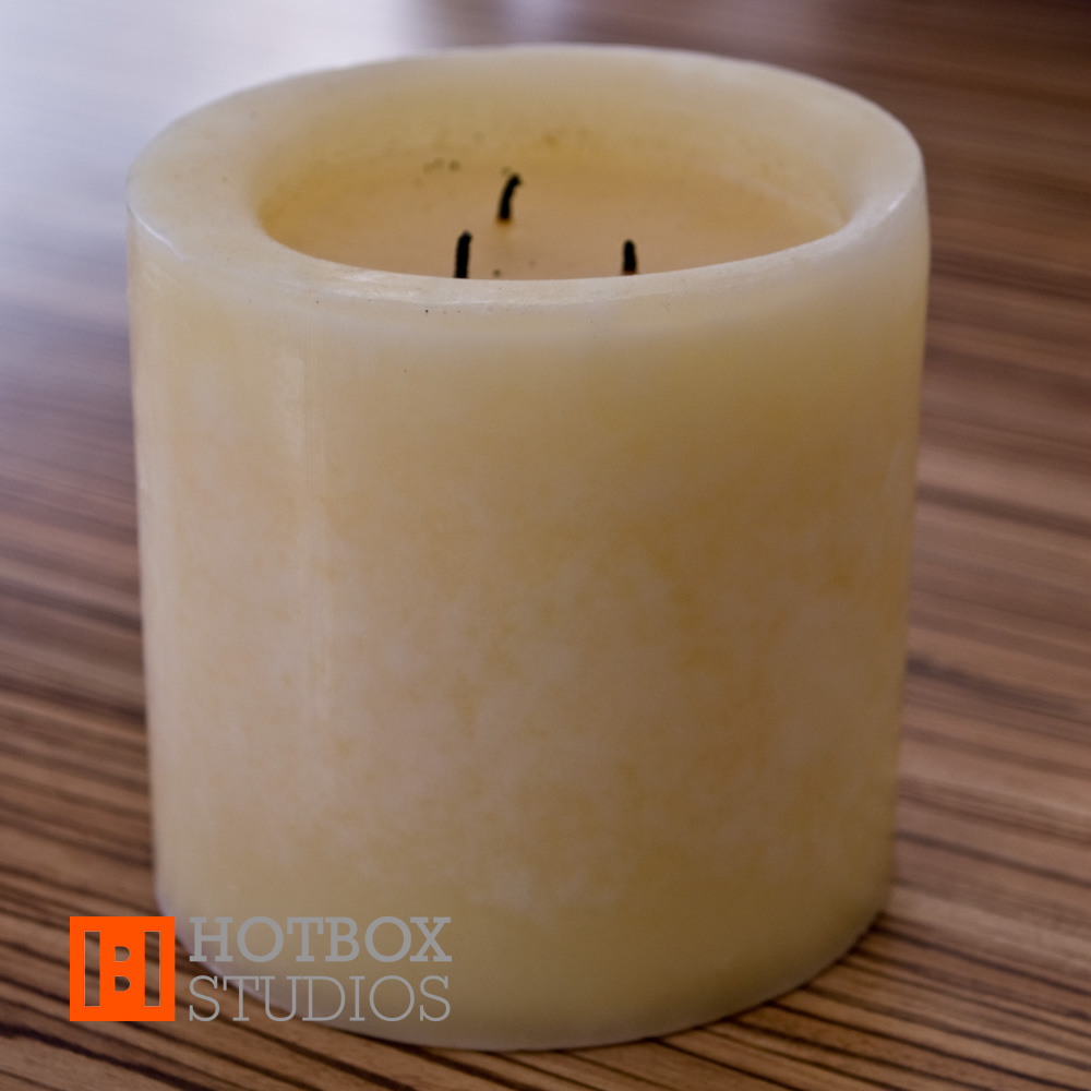 candle wax texture