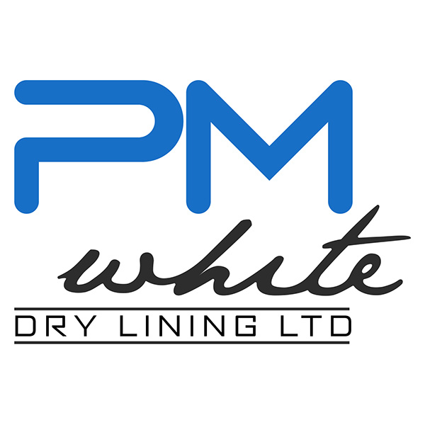 P M White Dry Lining WordPress Website Design